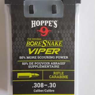 Cordon de nettoyage Hoppe's BoreSnake Viper Den pour carabines calibre .308, .30-30, .30-06, .300, .303, 7,62